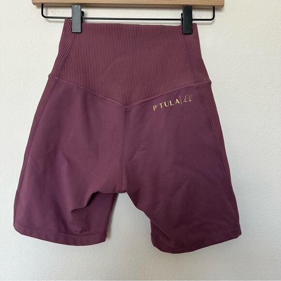 P’Tula Shorts Womens Small Purple Gym Athletic - Picture 3 of 3